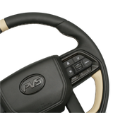 Sandy Taupe Limited Edition V6 Leather Steering Wheel Upgrade Kit for Toyota