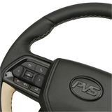 Sandy Taupe Limited Edition V6 Leather Steering Wheel Upgrade Kit for Toyota