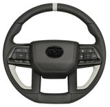Silver Limited Edition V6 Tundra Style Leather Steering Wheel Upgrade Kit for Toyota