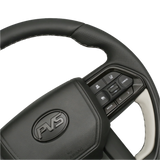 Silver Limited Edition V6 Tundra Style Leather Steering Wheel Upgrade Kit for Toyota