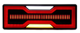 Smoked LED Tail Lights Plug n Play for LandCruiser 79 Series/Hilux Genuine Toyota Tray or Tub