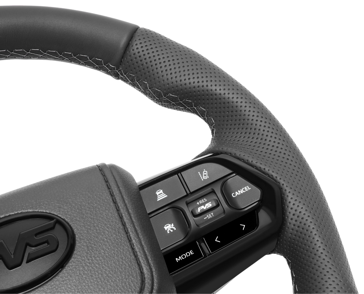 Sports Grey Leather 300 Style Steering Wheel Upgrade Kit for Toyota