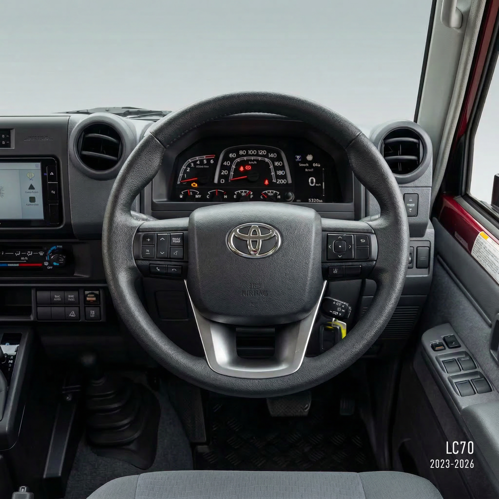 70 Series Steering Wheel Upgrade Kit (2023–2026) Facelift