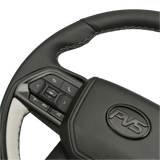 Silver Limited Edition V6 Tundra Style Leather Steering Wheel Upgrade Kit for Toyota