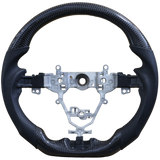 Traditional Carbon Black Leather Steering Wheel Core to Suit Suzuki Jimny 2018+