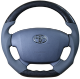 OEM Traditional Carbon Grey Leather Steering Wheel Core for Toyota