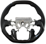 *CLEARANCE* Classic Carbon Black Leather Steering Wheel Core to suit Nissan Y62 Patrol 2013-2017