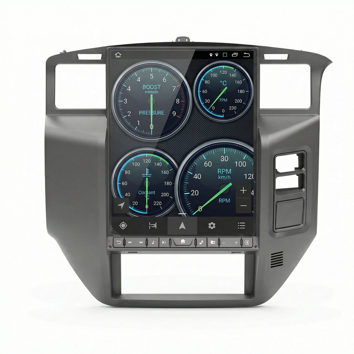 12.1 inch Multimedia Headunit to suit Nissan Y61 GU Patrol 2004 - 2016