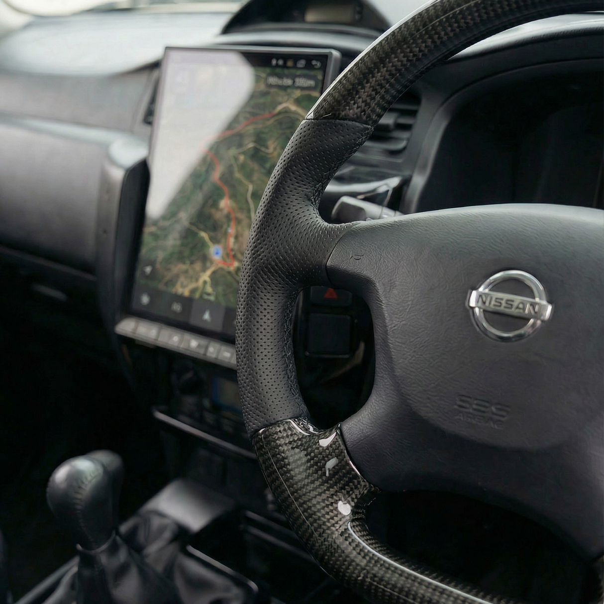 12.1 inch Multimedia Headunit to suit Nissan Y61 GU Patrol 2004 - 2016