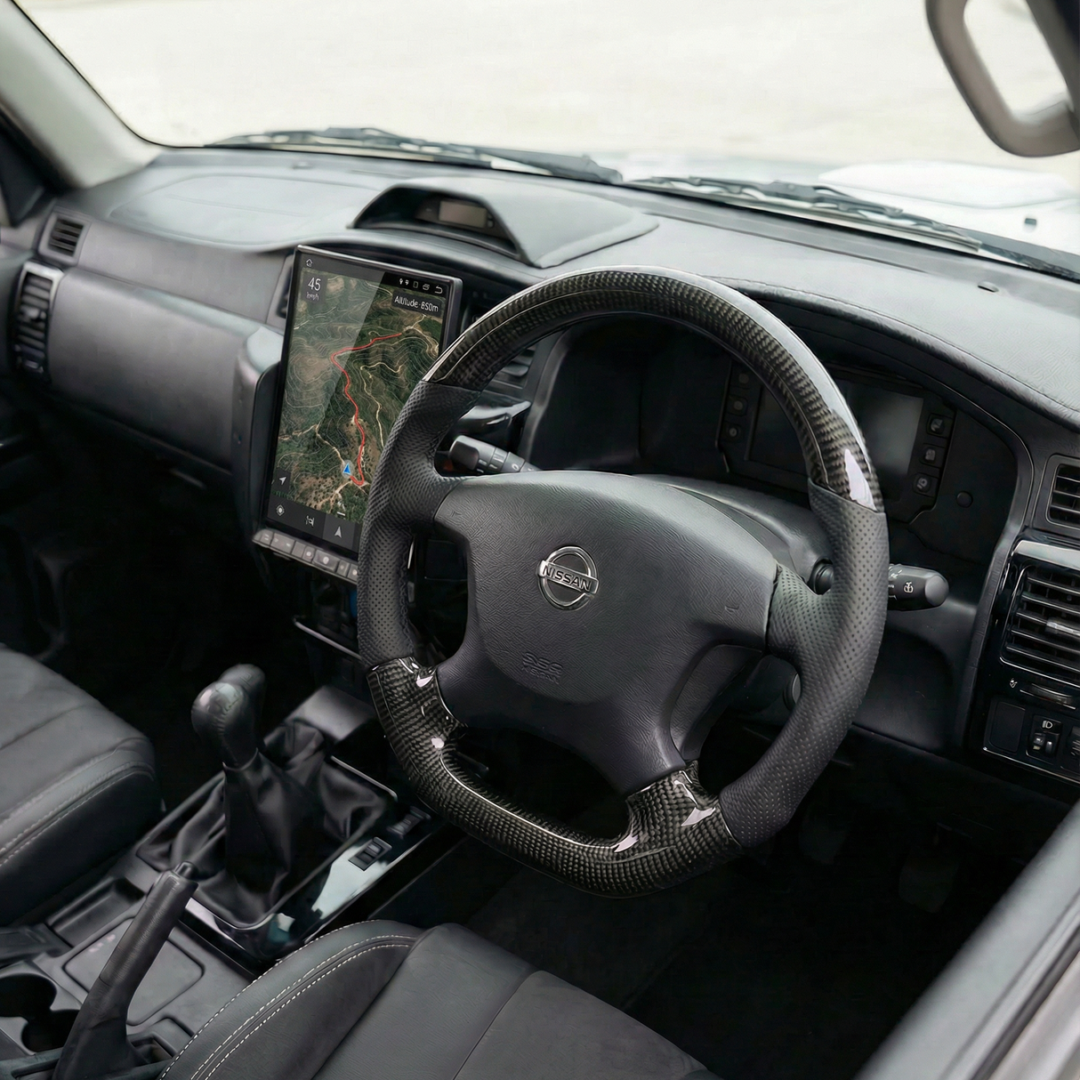 12.1 inch Multimedia Headunit to suit Nissan Y61 GU Patrol 2004 - 2016