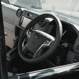 Basic Black Leather 200 Style Steering Wheel Upgrade Kit for Toyota