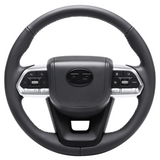 Basic Grey Leather 300 Style Steering Wheel Upgrade Kit for Toyota