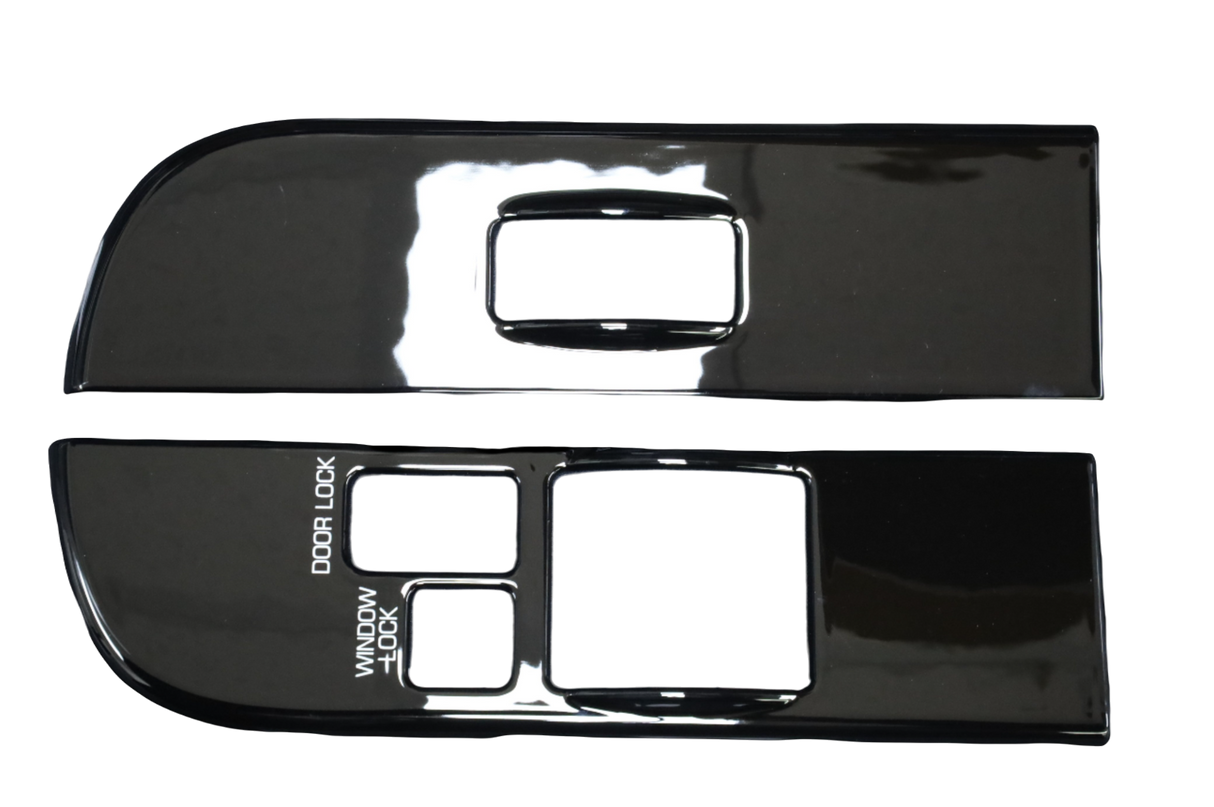 Black-out Window Switch Cover Kit to suit Toyota Landcruiser 79 Series Single Cab