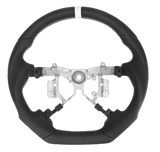 White Limited Edition Leather with Perforated Sides Steering Wheel to suit Toyota Hilux N70 Facelift (06/2011-04/2015)