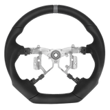 Graphite Limited Edition Leather with Perforated Sides Steering Wheel to suit Toyota Hilux N70 Facelift (06/2011-04/2015)