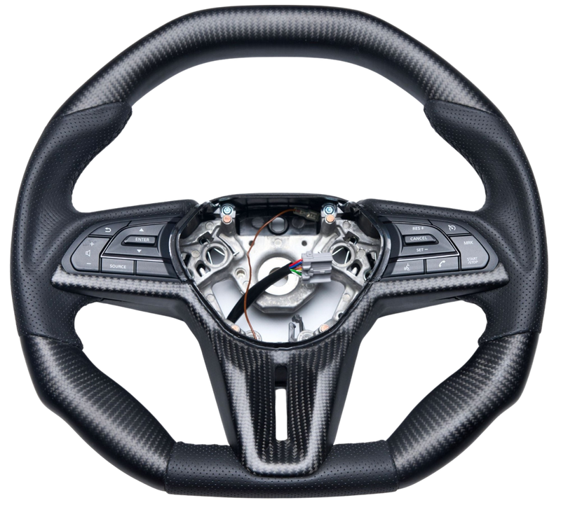 Matte Carbon Steering Wheel to Suit Nissan R35 GTR