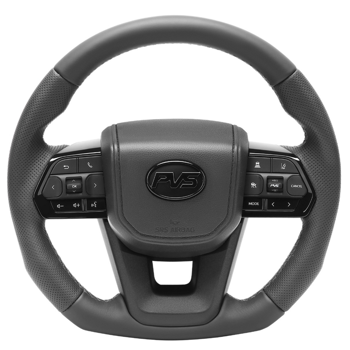 Sports Grey Leather 300 Style Steering Wheel Upgrade Kit for Toyota