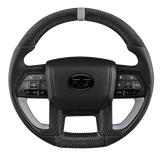 Graphite Elite Traditional Carbon Black Leather V6 Steering Wheel Upgrade Kit for Toyota