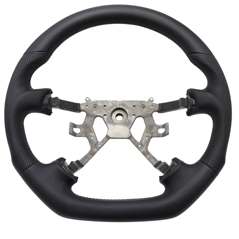 Sports Black With Perforated Sides Steering Wheel Core for Nissan Y61 GU Patrol **PRE-ORDER FOR APRIL**