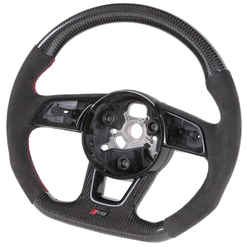 Classic Carbon Fibre Steering Wheel to suit Audi A3/S3/RS3/A4/S4/A5/S5/RS5 2016-2023