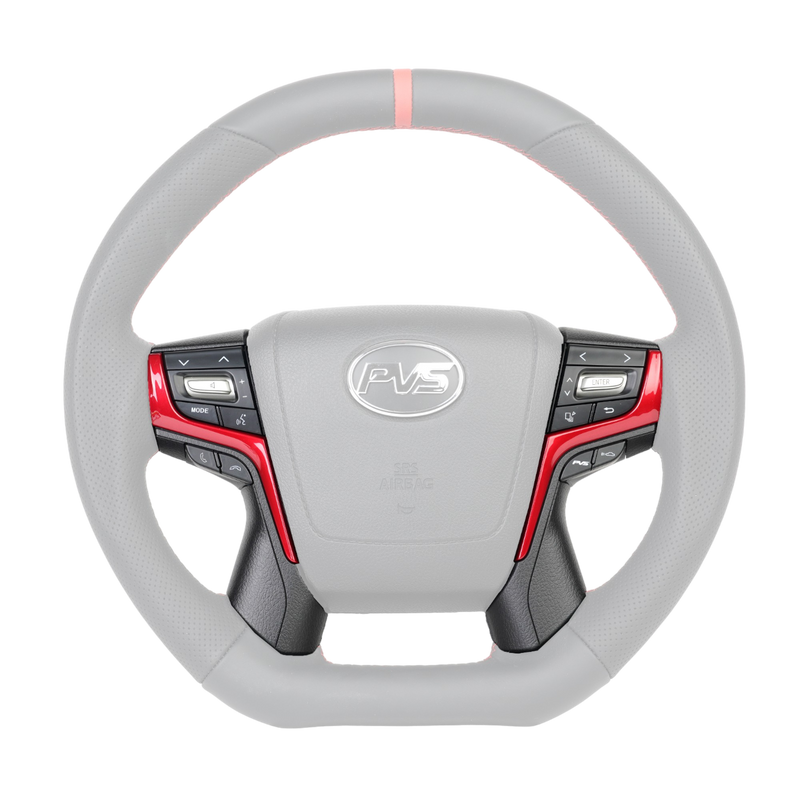 Black Steering Wheel Controls and Wireless Modules Kit to suit LandCruiser 200 Series GX/GXL 2016+