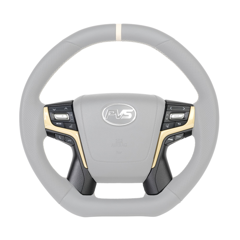 Black Steering Wheel Controls and Wireless Modules Kit to suit LandCruiser 200 Series GX/GXL 2016+