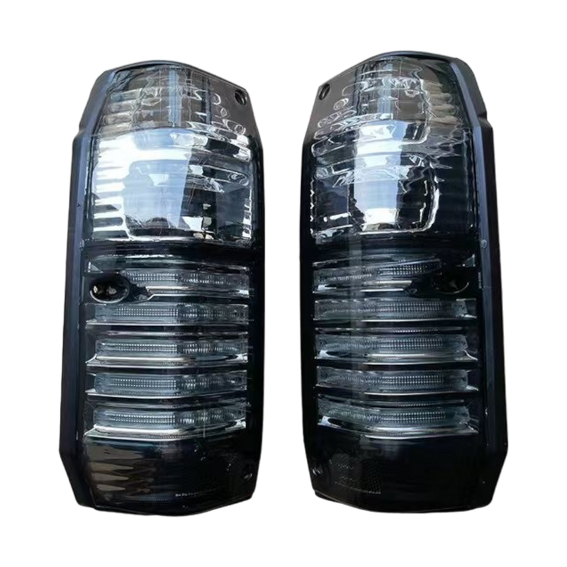Smoked LED Tail Lights Plug n Play for Toyota Landcruiser 76 Series