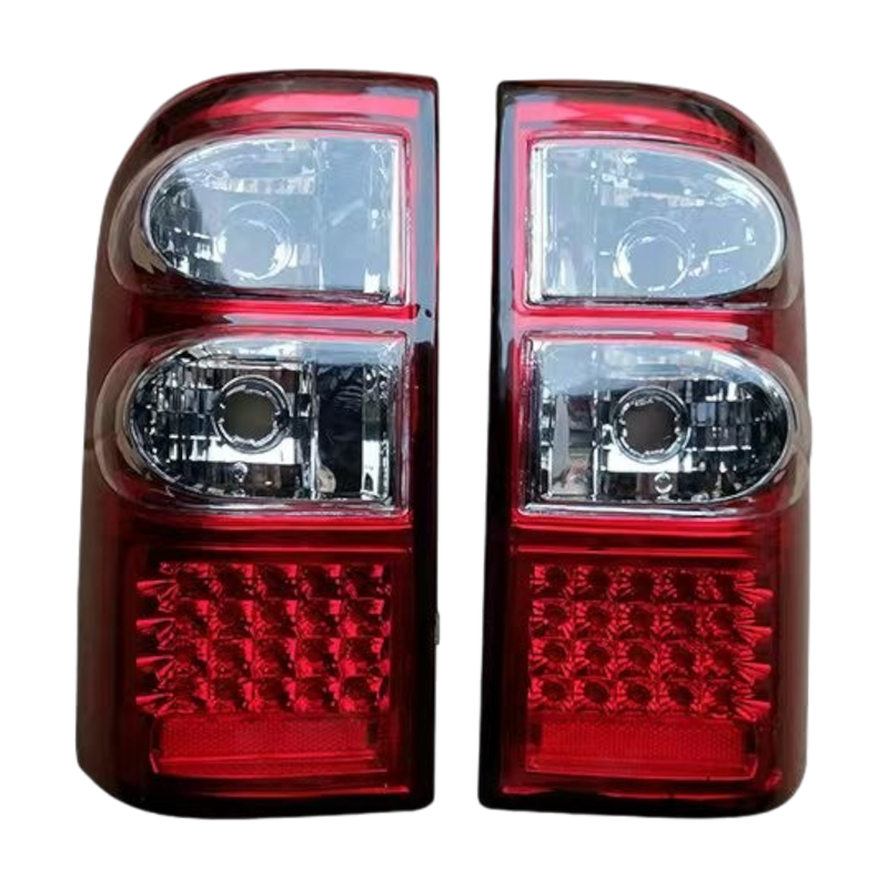 Clear LED Tail Lights Plug n Play for Nissan Patrol Y61