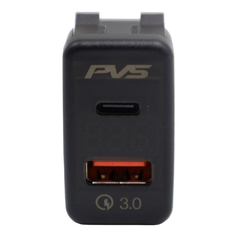 PVS Dual USB C/USB 3.0 Charger