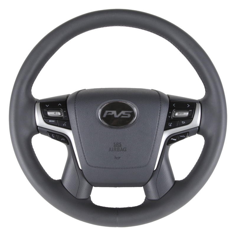 Basic Grey Leather Steering Wheel Kit **PRE-ORDER FOR MAY**