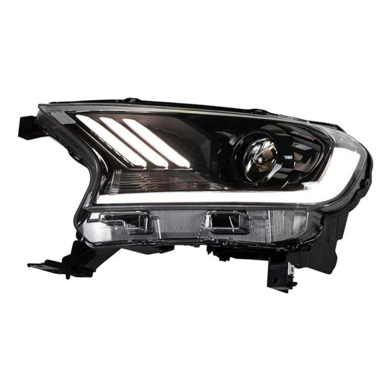 RTR Headlight Upgrade Tri-Bar Style to suit Ford Ranger 2015-2021 (PAIR) **PRE-ORDER FOR APRIL**