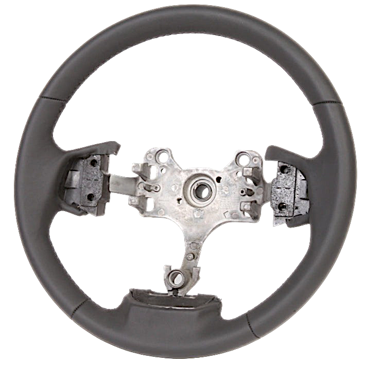Basic Black Leather Steering Wheel Core to suit Isuzu D-Max/MU-X 2012-2019