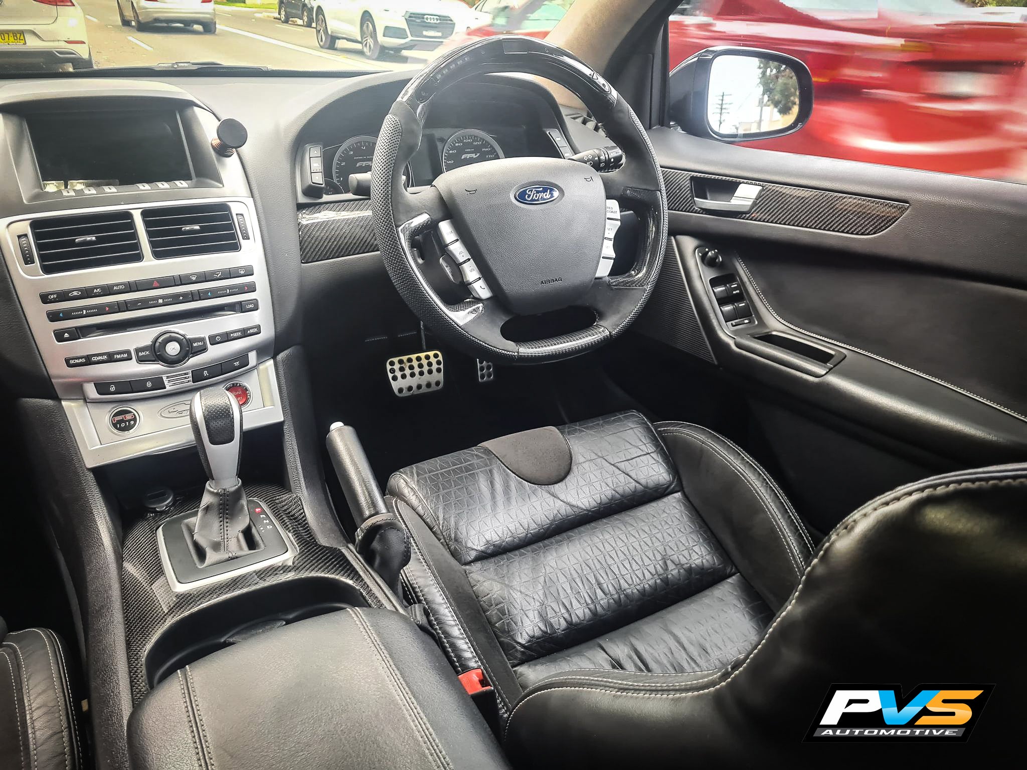 Carbon Fibre Centre Console to Suit Ford Falcon FPV FG/X