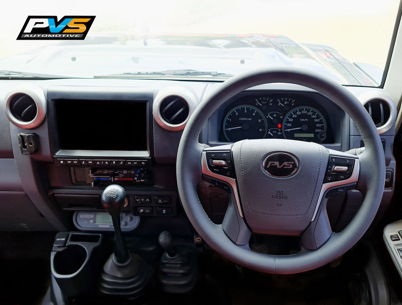 Basic Grey Leather Steering Wheel Kit **PRE-ORDER FOR APRIL**