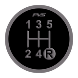 Gear Knob Replacement Sticker