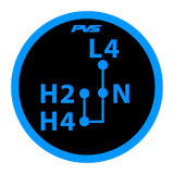 4WD Transfer Selector Replacement Sticker