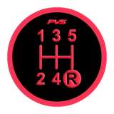 Gear Knob Replacement Sticker