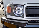 DIY Open Unsealed Headlight Housings to Suit Toyota Landcruiser 70th Anniversary (PAIR)