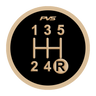 Gear Knob Replacement Sticker