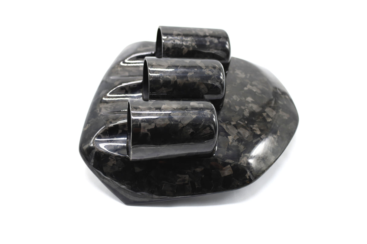 Gloss Forged Carbon Triple Gauge Top Hat to Suit Ford Falcon FG/X MK2