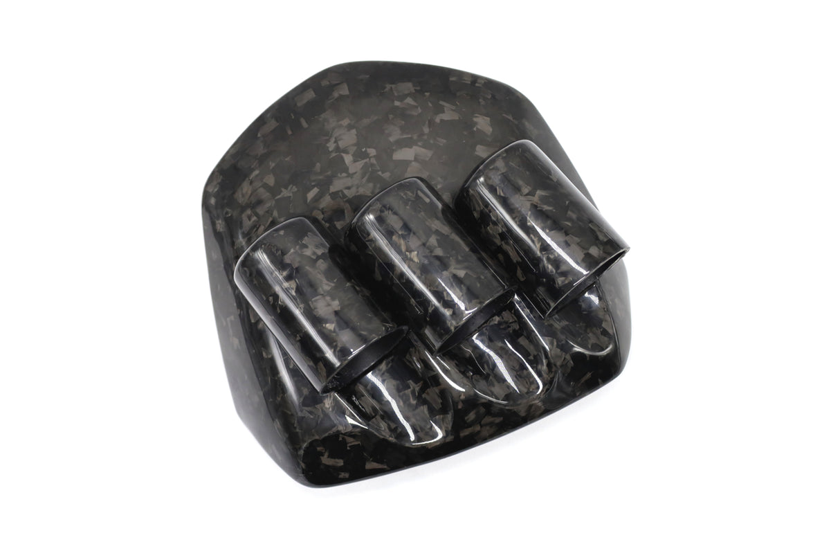 Gloss Forged Carbon Triple Gauge Top Hat to Suit Ford Falcon FG/X MK2