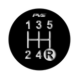 Gear Knob Replacement Sticker