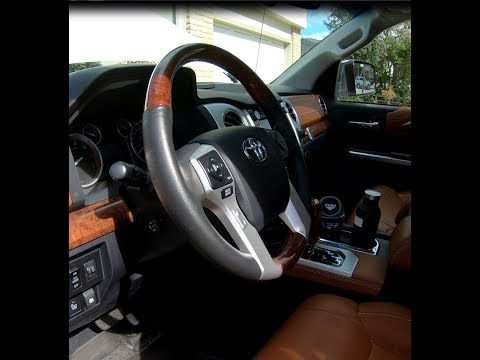 Classic Carbon Perforated Leather Steering Wheel Core to suit Toyota 150 Series Prado/Tundra/4Runner