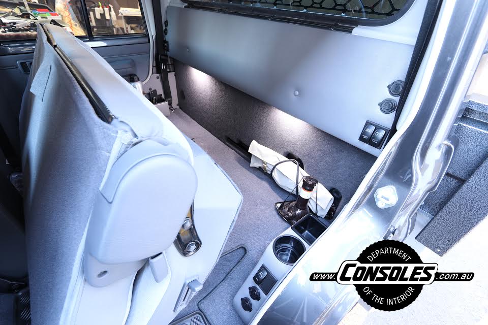 Rear Wall Panel + Subwoofer Enclosure to suit Toyota 70 Series LandCruiser